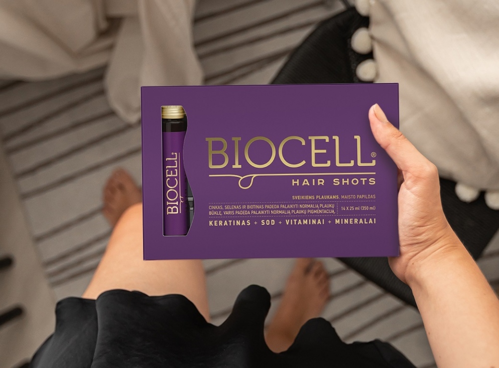 BIOCELL® Hair Shots: suukaudne keratiin vitamiinide ja mineraalidega. Sinu juuste tervise jaoks.